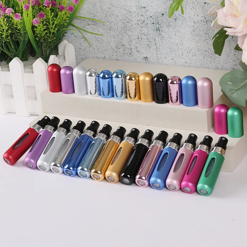 Mini Refillable Perfume Atomizer Aluminum,