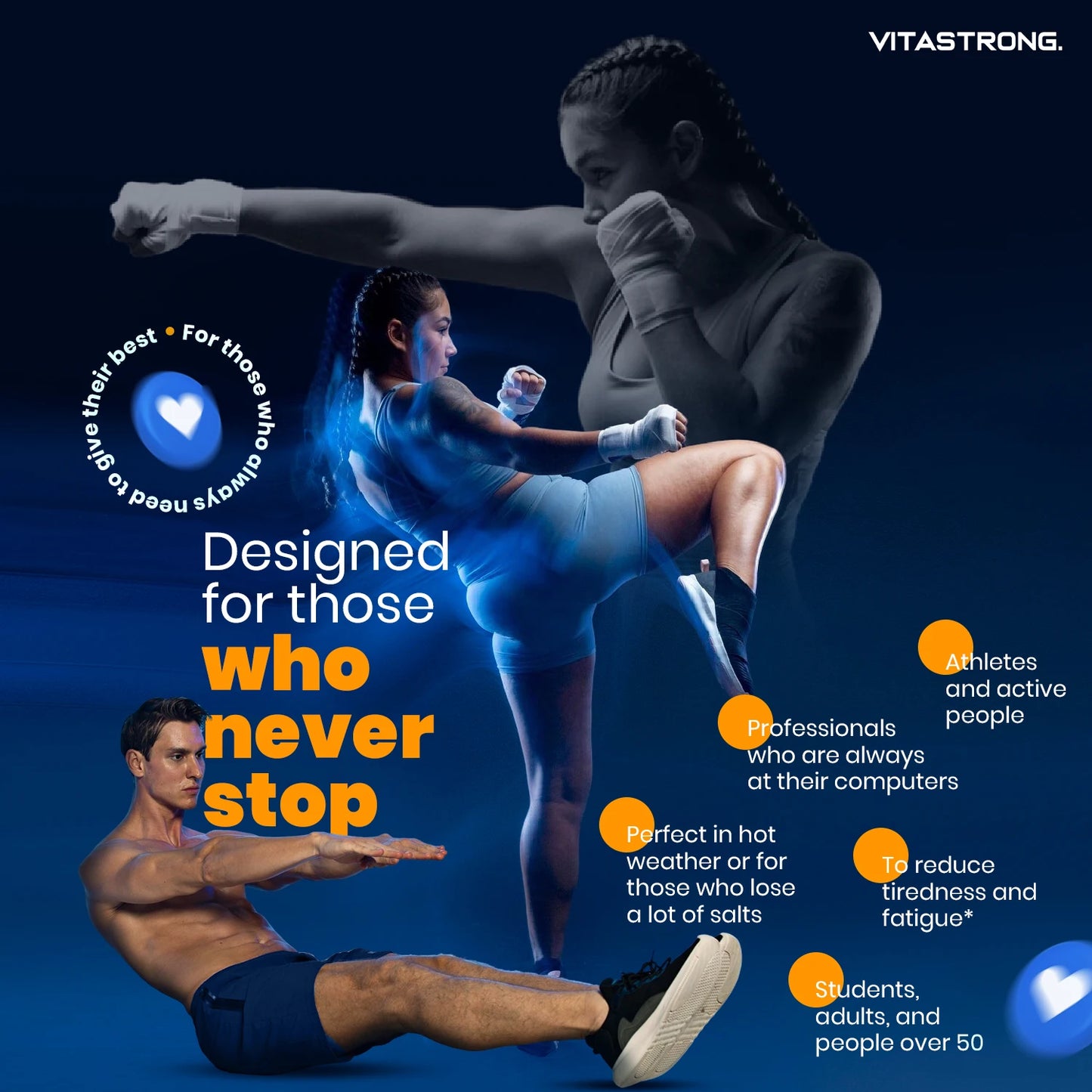 Vitastrong Magnesium & Potassium 10-in-1 Formula -