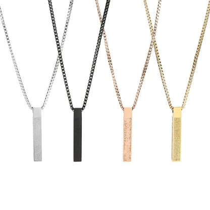 Modern Ayatul Kursi Necklace Stainless Steel