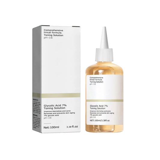 100ml Glycolic Acid 7% Toning Solution To Remove Acne