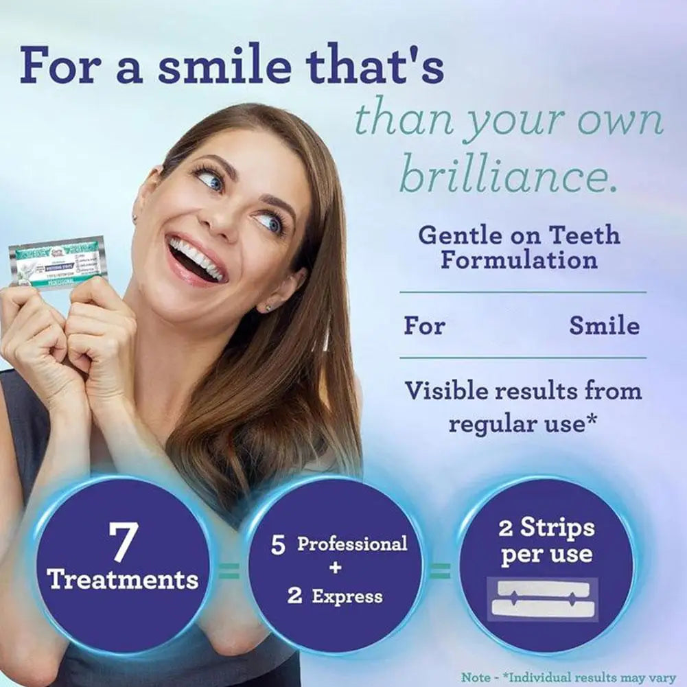 Coconut Oil Whitening Strips 7 Day Treatment