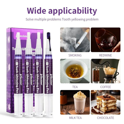 Vaclav V34 Purple teeth whitening gel pen,