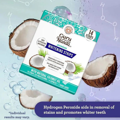 Coconut Oil Whitening Strips 7 Day Treatment