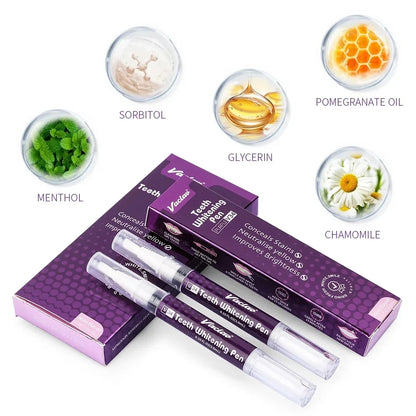 Vaclav V34 Purple teeth whitening gel pen,