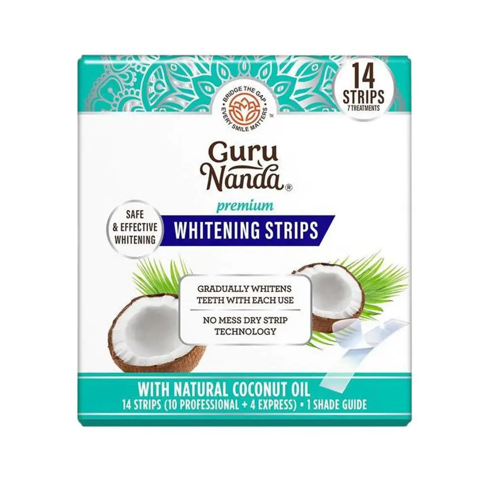 Coconut Oil Whitening Strips 7 Day Treatment