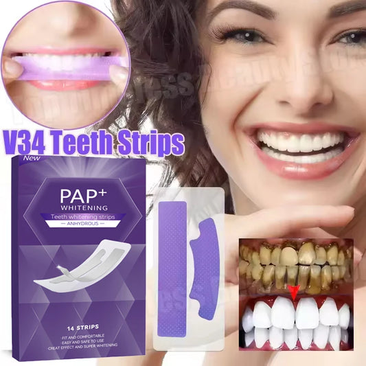 Purple Teeth Whitening Strips